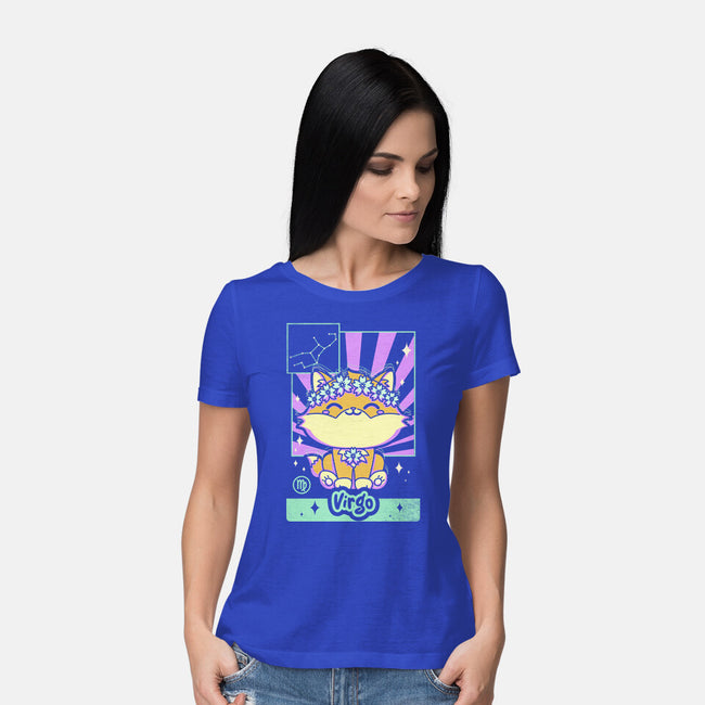 Kawaii Zodiac Virgo-Womens-Basic-Tee-Donnie