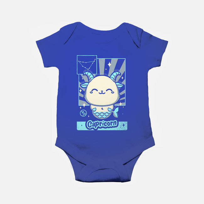 Kawaii Zodiac Capricorn-Baby-Basic-Onesie-Donnie