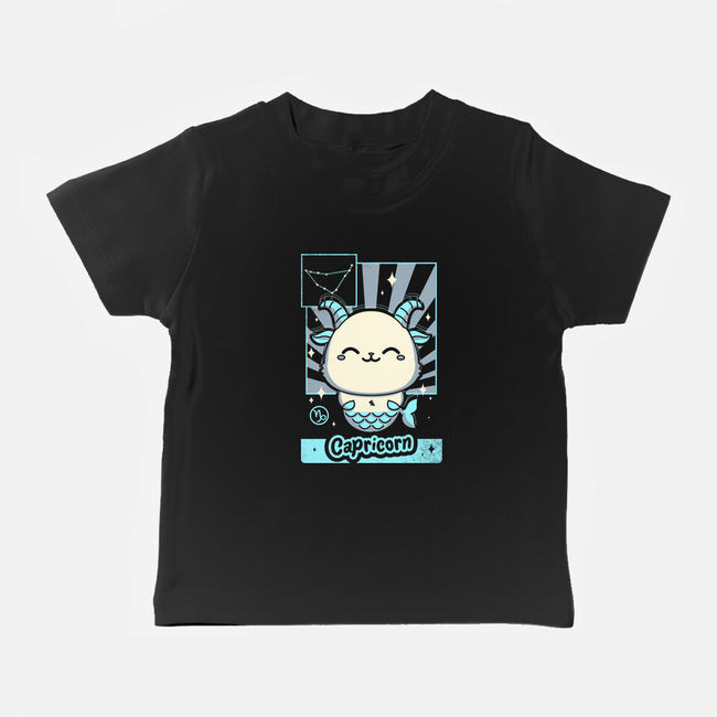 Kawaii Zodiac Capricorn-Baby-Basic-Tee-Donnie
