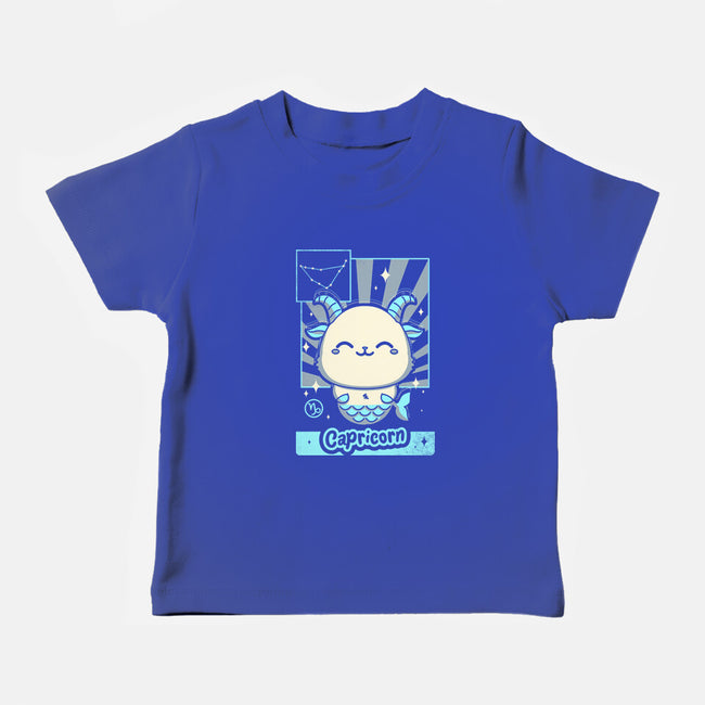 Kawaii Zodiac Capricorn-Baby-Basic-Tee-Donnie