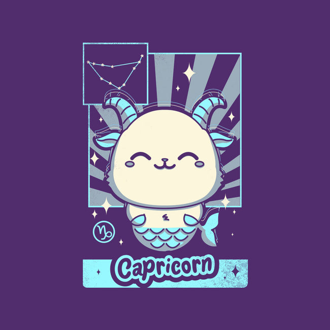 Kawaii Zodiac Capricorn-None-Stretched-Canvas-Donnie