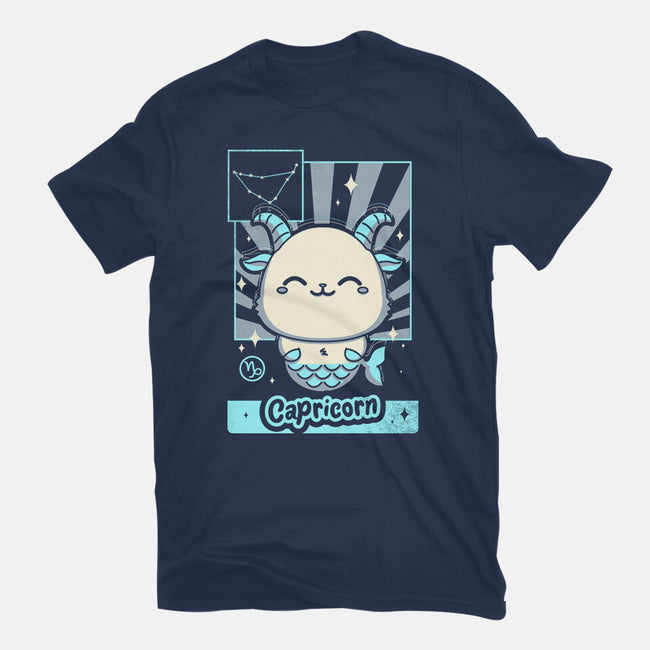 Kawaii Zodiac Capricorn-Womens-Fitted-Tee-Donnie