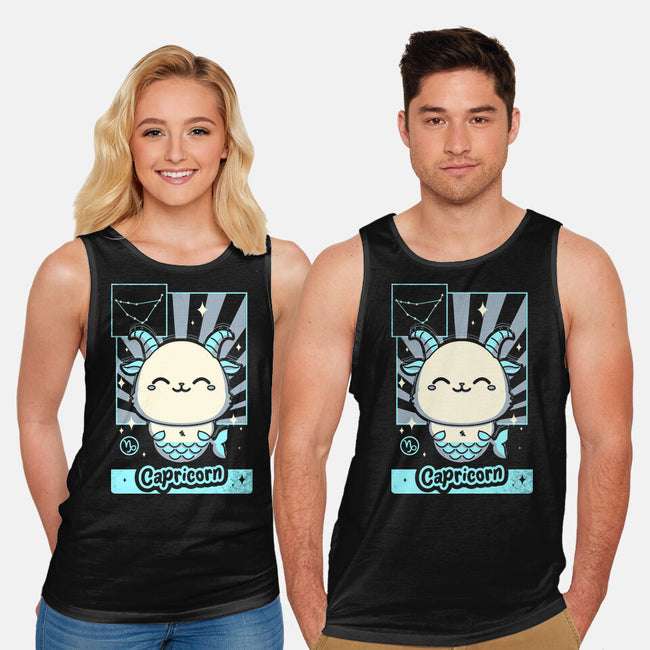 Kawaii Zodiac Capricorn-Unisex-Basic-Tank-Donnie