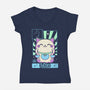 Kawaii Zodiac Libra-Womens-V-Neck-Tee-Donnie