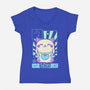 Kawaii Zodiac Libra-Womens-V-Neck-Tee-Donnie