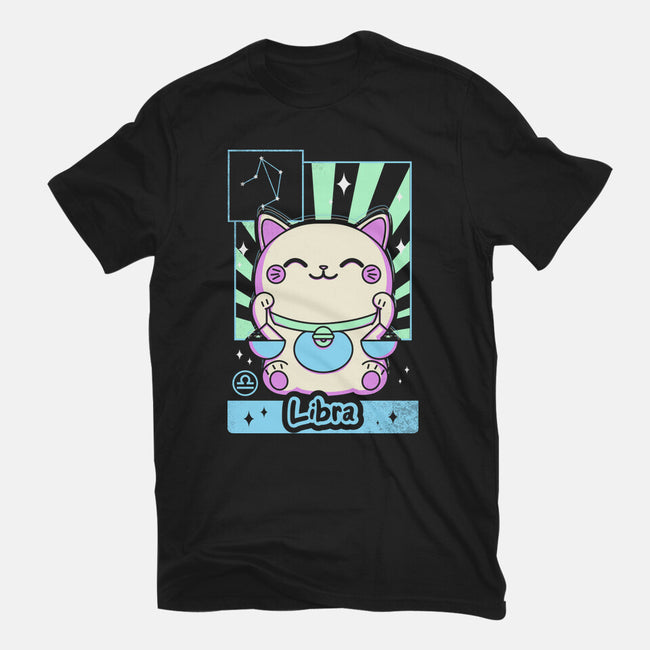 Kawaii Zodiac Libra-Unisex-Basic-Tee-Donnie