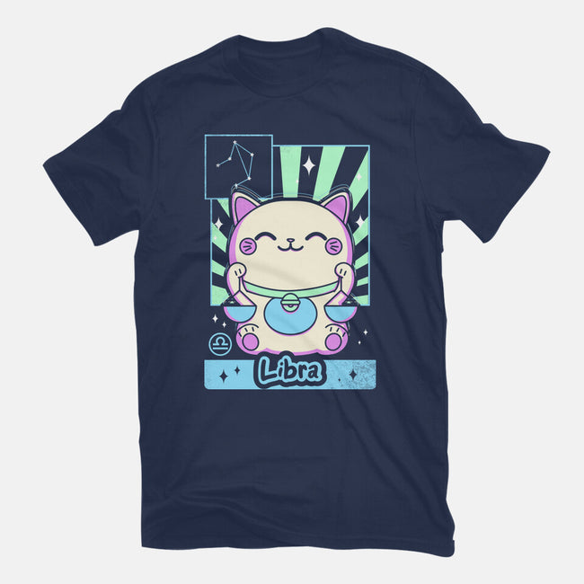 Kawaii Zodiac Libra-Womens-Basic-Tee-Donnie