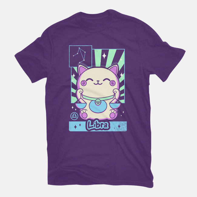 Kawaii Zodiac Libra-Womens-Basic-Tee-Donnie