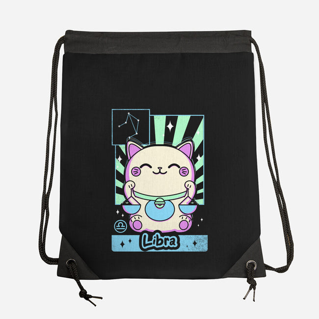 Kawaii Zodiac Libra-None-Drawstring-Bag-Donnie