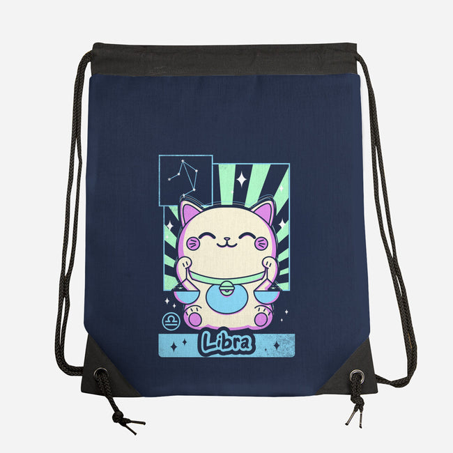 Kawaii Zodiac Libra-None-Drawstring-Bag-Donnie