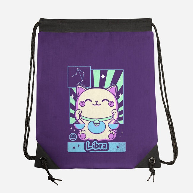 Kawaii Zodiac Libra-None-Drawstring-Bag-Donnie