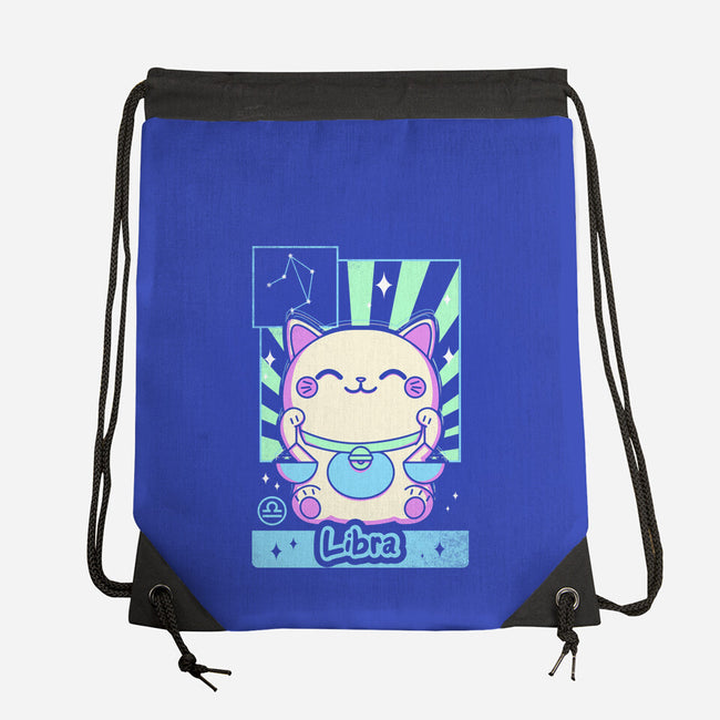 Kawaii Zodiac Libra-None-Drawstring-Bag-Donnie