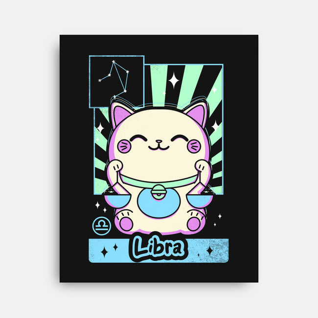 Kawaii Zodiac Libra-None-Stretched-Canvas-Donnie