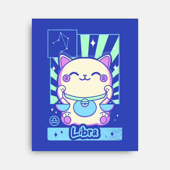 Kawaii Zodiac Libra-None-Stretched-Canvas-Donnie