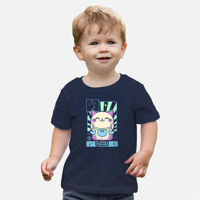 Kawaii Zodiac Libra-Baby-Basic-Tee-Donnie