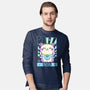 Kawaii Zodiac Libra-Mens-Long Sleeved-Tee-Donnie