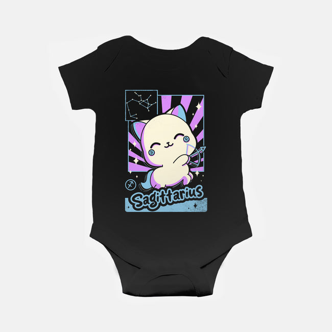 Kawaii Zodiac Sagittarius-Baby-Basic-Onesie-Donnie