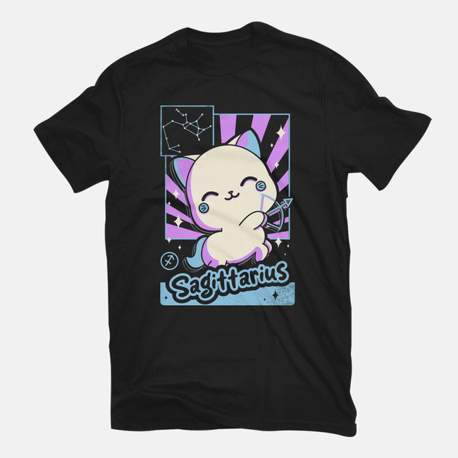 Kawaii Zodiac Sagittarius-Womens-Fitted-Tee-Donnie