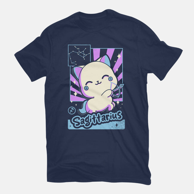 Kawaii Zodiac Sagittarius-Womens-Fitted-Tee-Donnie