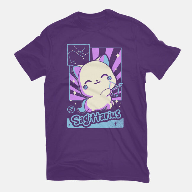 Kawaii Zodiac Sagittarius-Womens-Fitted-Tee-Donnie