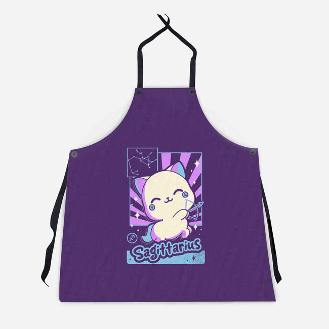 Kawaii Zodiac Sagittarius-Unisex-Kitchen-Apron-Donnie