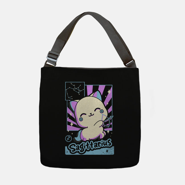 Kawaii Zodiac Sagittarius-None-Adjustable Tote-Bag-Donnie