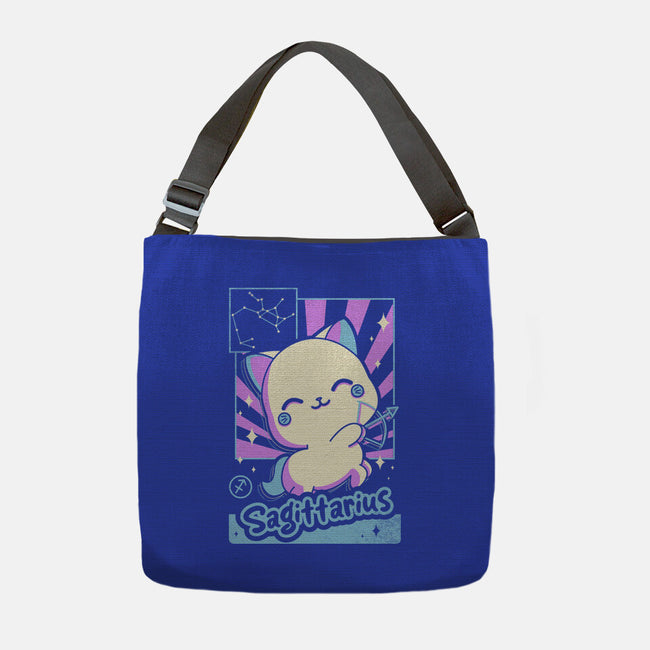Kawaii Zodiac Sagittarius-None-Adjustable Tote-Bag-Donnie