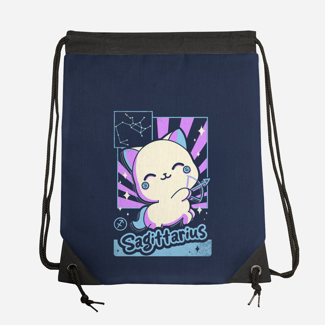 Kawaii Zodiac Sagittarius-None-Drawstring-Bag-Donnie