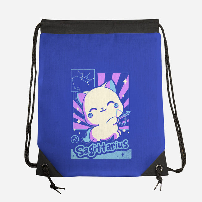 Kawaii Zodiac Sagittarius-None-Drawstring-Bag-Donnie