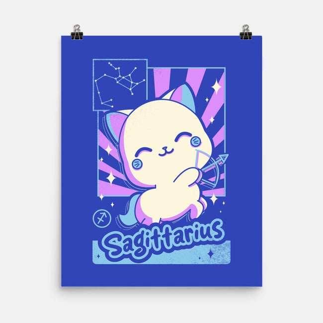 Kawaii Zodiac Sagittarius-None-Matte-Poster-Donnie