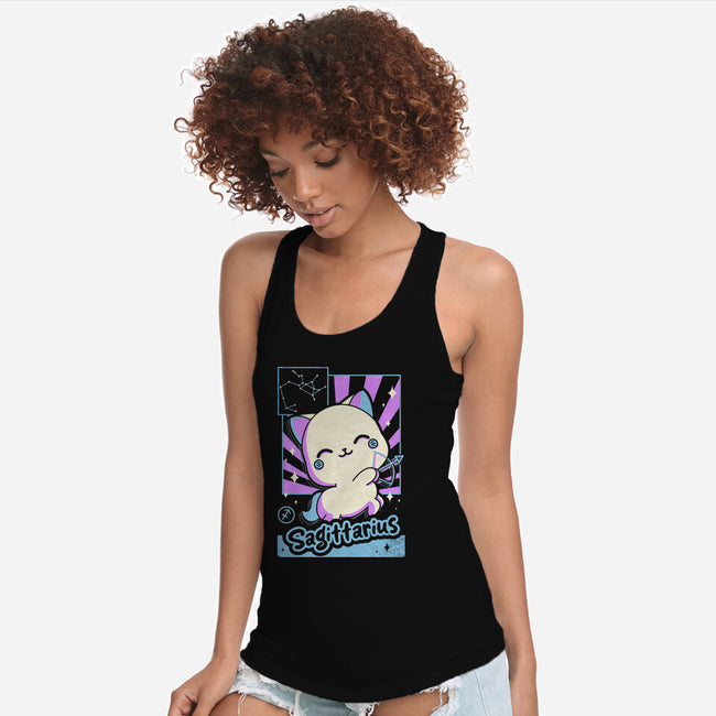 Kawaii Zodiac Sagittarius-Womens-Racerback-Tank-Donnie