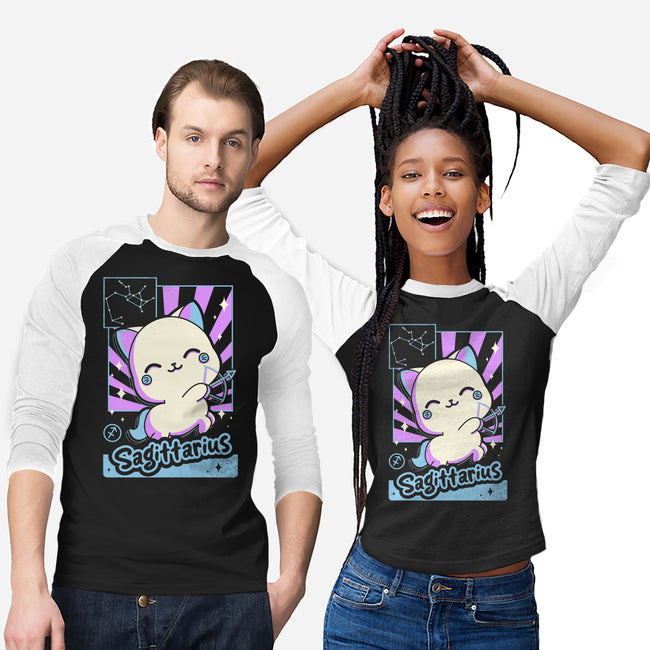 Kawaii Zodiac Sagittarius-Unisex-Baseball-Tee-Donnie