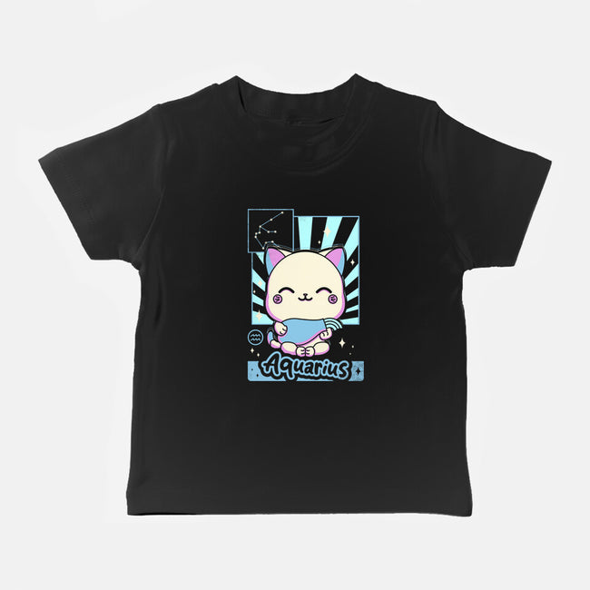 Kawaii Zodiac Aquarius-Baby-Basic-Tee-Donnie