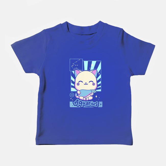Kawaii Zodiac Aquarius-Baby-Basic-Tee-Donnie