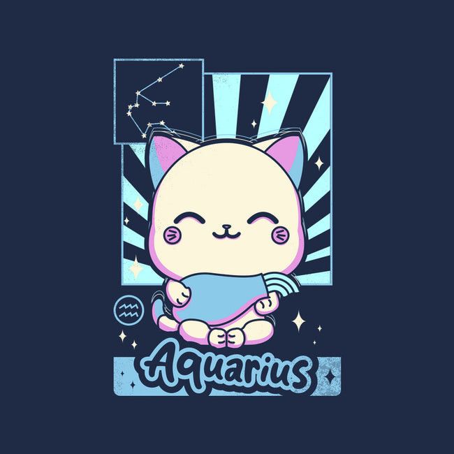 Kawaii Zodiac Aquarius-Unisex-Basic-Tee-Donnie
