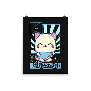 Kawaii Zodiac Aquarius