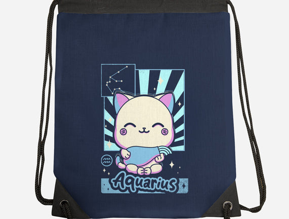 Kawaii Zodiac Aquarius