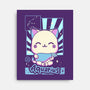 Kawaii Zodiac Aquarius-None-Stretched-Canvas-Donnie