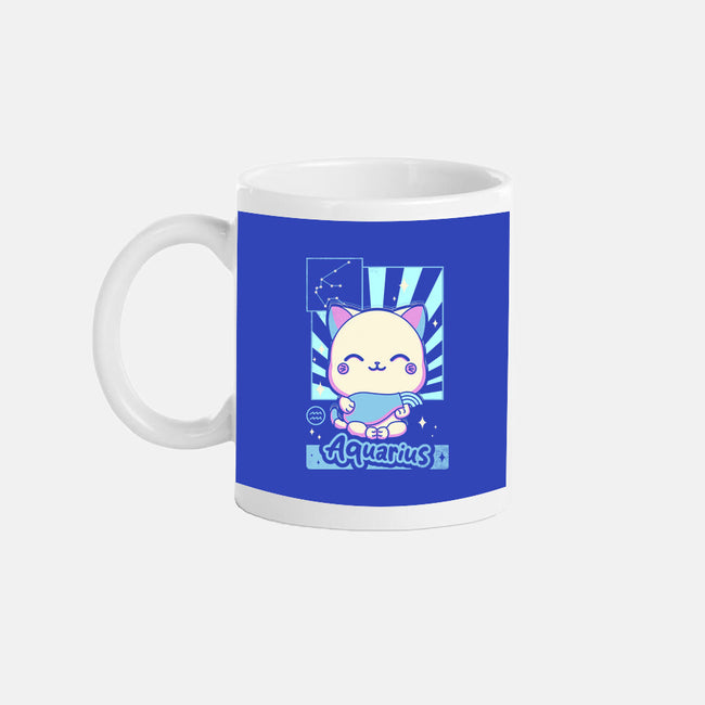 Kawaii Zodiac Aquarius-None-Mug-Drinkware-Donnie