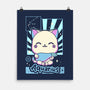 Kawaii Zodiac Aquarius-None-Matte-Poster-Donnie