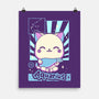 Kawaii Zodiac Aquarius-None-Matte-Poster-Donnie