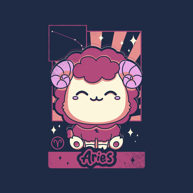 Kawaii Zodiac Aries-Womens-V-Neck-Tee-Donnie