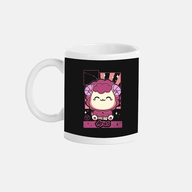 Kawaii Zodiac Aries-None-Mug-Drinkware-Donnie