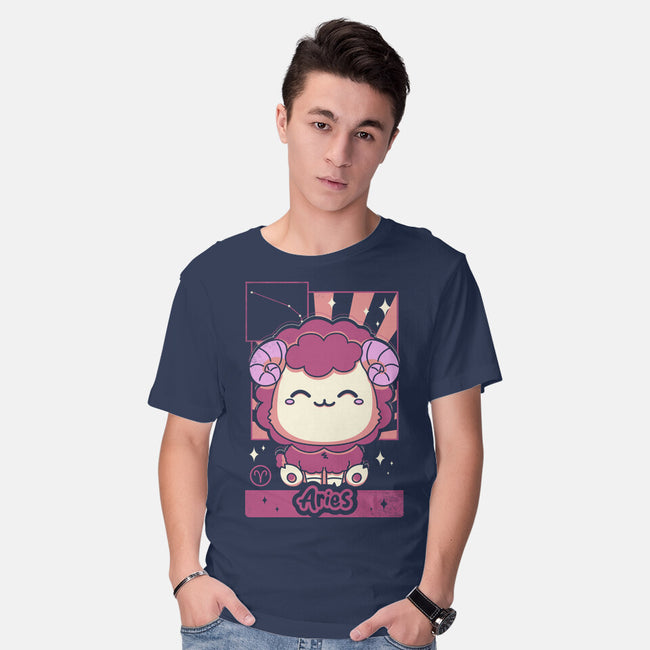 Kawaii Zodiac Aries-Mens-Basic-Tee-Donnie