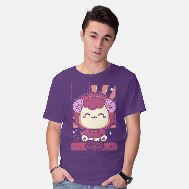 Kawaii Zodiac Aries-Mens-Basic-Tee-Donnie