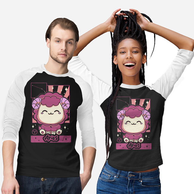 Kawaii Zodiac Aries-Unisex-Baseball-Tee-Donnie