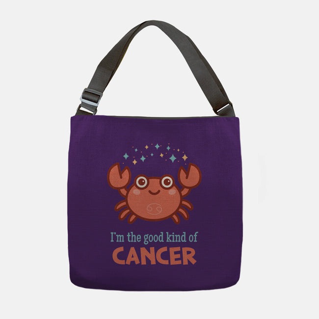 Cancer The Good Kind-None-Adjustable Tote-Bag-WatershipBound