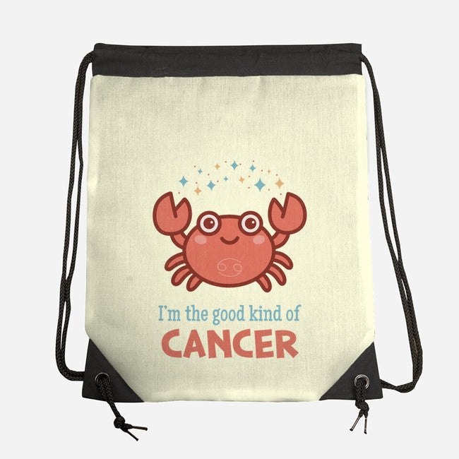 Cancer The Good Kind-None-Drawstring-Bag-WatershipBound