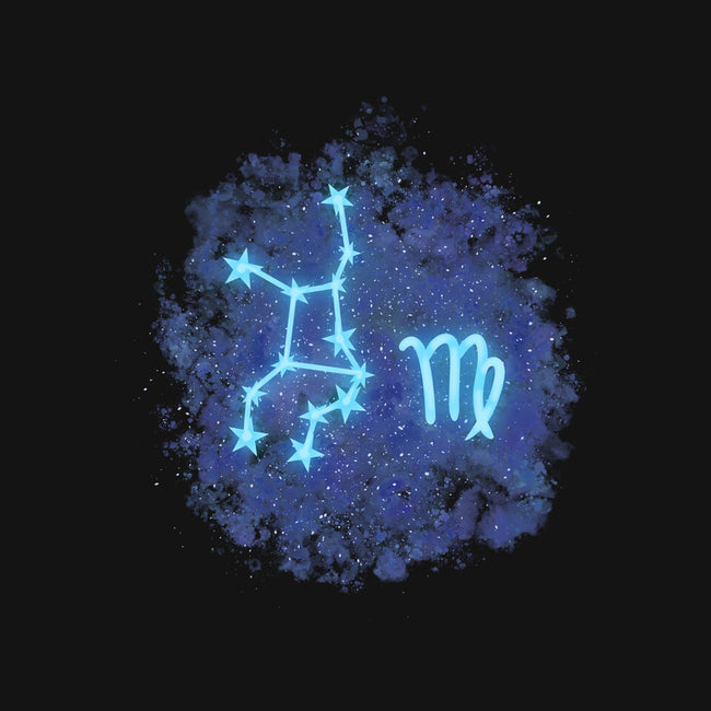 Virgo Neon Constellation-Mens-Heavyweight-Tee-nickzzarto