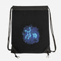 Virgo Neon Constellation-None-Drawstring-Bag-nickzzarto
